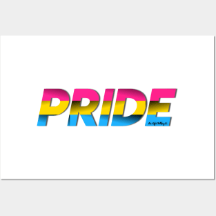 LGBTQ+ PRIDE: Pansexual Pride Flag Posters and Art